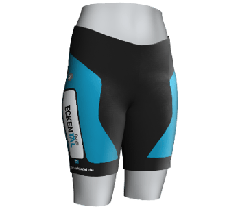 Produktansicht team-eckental Radhose Damen 207 Produktansicht team-eckental Radhose Damen 207