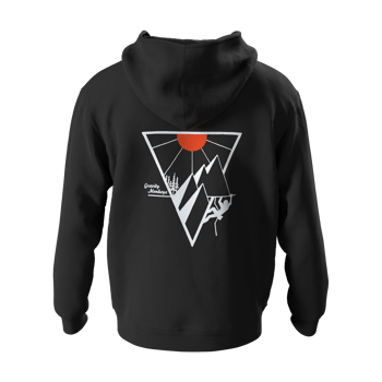 Produktansicht GravityMonkeys Hoodie black classic