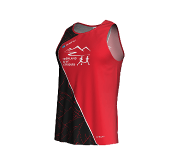 Product view HighlandCityStriders Men's Race Singlet