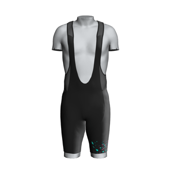 Product view trilogytraining Splat Bib Shorts - Mens Product view trilogytraining Splat Bib Shorts - Mens