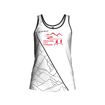 Product view HighlandCityStriders Women's Summer Race Singlet 