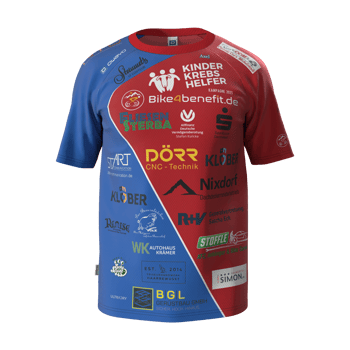 Produktansicht bike4benefit MTB-Trikot Kampagne 2025