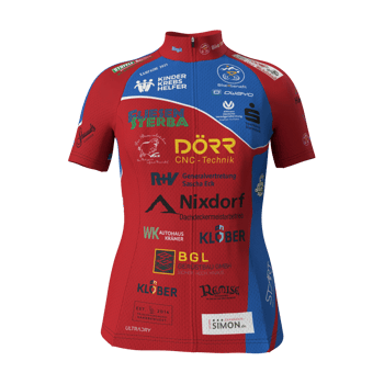 Produktansicht bike4benefit Racetrikot Damen Kampagne 2025