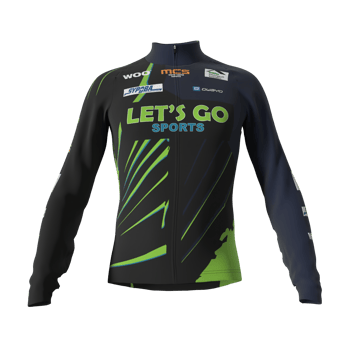 Produktansicht letsgosports Wintertrikot Produktansicht letsgosports Wintertrikot