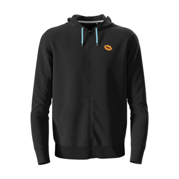 Aperçu du produit nowax-shop Veste à capuche noir bisou & nowax