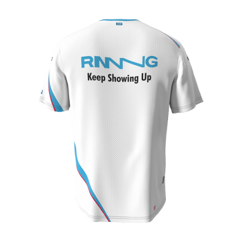 Product view RNNNG Men’s customisable training top KSU white Product view RNNNG Men’s customisable training top KSU white