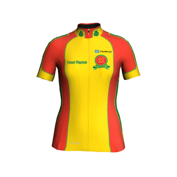 Product view fortypluscc Women’s Premium Jersey in Bedfordshire Livery. With reflective band and zip pocket. Includes the option to add your name. Product view fortypluscc Women’s Premium Jersey in Bedfordshire Livery. With reflective band and zip pocket. Includes the option to add your name.