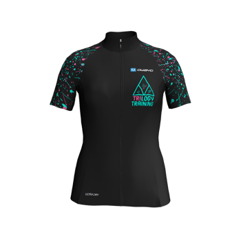 Product view trilogytraining Endurance Punk Cycling Jersey - Womens Product view trilogytraining Endurance Punk Cycling Jersey - Womens