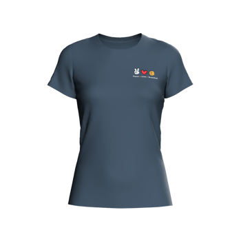 Produktansicht BlueDevilsSchwetzingen T-Shirt Damen "Peace Love Basketball" Produktansicht BlueDevilsSchwetzingen T-Shirt Damen "Peace Love Basketball"