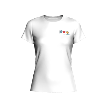 Produktansicht BlueDevilsSchwetzingen T-Shirt Damen "Peace Love Basketball" Produktansicht BlueDevilsSchwetzingen T-Shirt Damen "Peace Love Basketball"