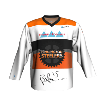 Product view dinno-steelers-store Signed Brian Forster away shirt Product view dinno-steelers-store Signed Brian Forster away shirt