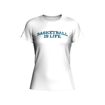 Produktansicht BlueDevilsSchwetzingen T-Shirt Damen "Basketball Is Life" Produktansicht BlueDevilsSchwetzingen T-Shirt Damen "Basketball Is Life"