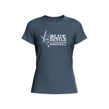 Produktansicht BlueDevilsSchwetzingen T-Shirt Damen "Blue Devils" Produktansicht BlueDevilsSchwetzingen T-Shirt Damen "Blue Devils"