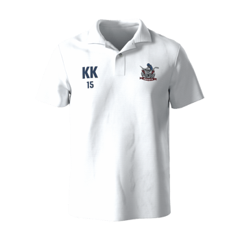 Product view kentknights Kent Knights Player Polo Shirt - White