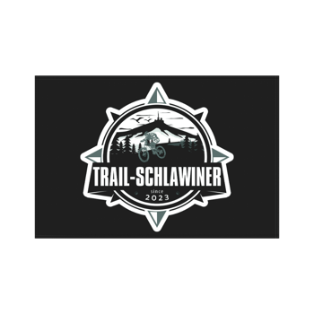 Produktansicht Trailschlawinershop Banner mit Logo Produktansicht Trailschlawinershop Banner mit Logo