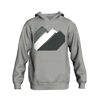 Produktansicht Trailschlawinershop Hoodie Berge + Logo Produktansicht Trailschlawinershop Hoodie Berge + Logo