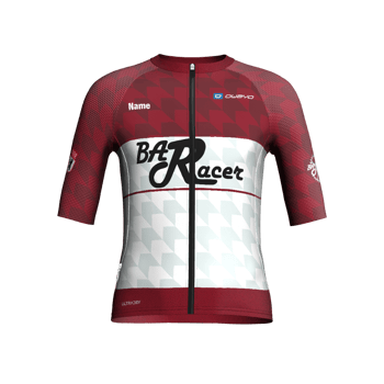 Produktansicht BARacer 118_Weinrot/light Blue Aero gemustert Produktansicht BARacer 118_Weinrot/light Blue Aero gemustert