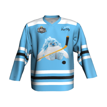 Product view thechillhockeyshop Chuey Mascot Jersey