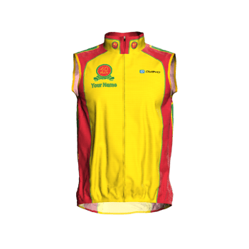Product view fortypluscc Unisex Packable Wind Gilet wit ventilation in Club Colours. Includes the option to add your name, club section or both. Product view fortypluscc Unisex Packable Wind Gilet wit ventilation in Club Colours. Includes the option to add your name, club section or both.