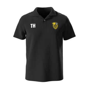 Produktansicht leonbergeltingenbasketball Poloshirt schwarz Produktansicht leonbergeltingenbasketball Poloshirt schwarz