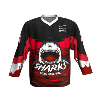 Produktansicht trikotdesigns BLOODY SHARKS