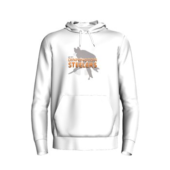 Product view dinno-steelers-store White Dinno Hoodie 