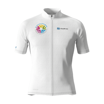 Produktansicht netzwerk.SOZIAL Radtrikot Unisex weiß Produktansicht netzwerk.SOZIAL Radtrikot Unisex weiß