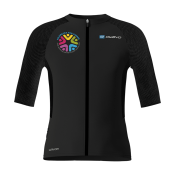 Produktansicht netzwerk.SOZIAL Radtrikot Aero schwarz Produktansicht netzwerk.SOZIAL Radtrikot Aero schwarz