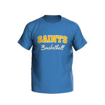 Produktansicht saints-basketball Shirt Kids blau