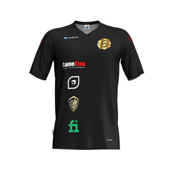 Product view GoldGleamEsports Official Alternative Gold Gleam Esports Jersey 