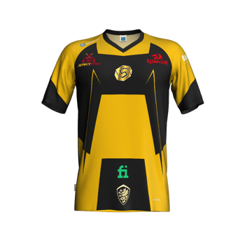 Product view GoldGleamEsports Official Original Gold Gleam Esports Jersey