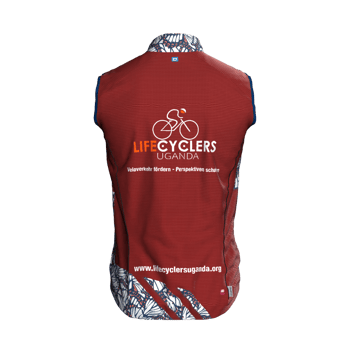 Produktansicht LifeCyclersUganda Ärmellose Weste (deutsch) Produktansicht LifeCyclersUganda Ärmellose Weste (deutsch)