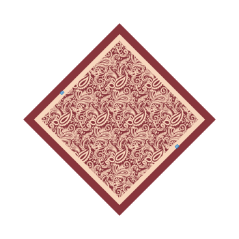 Product view bandana Paisley-Muster: Rot Product view bandana Paisley-Muster: Rot