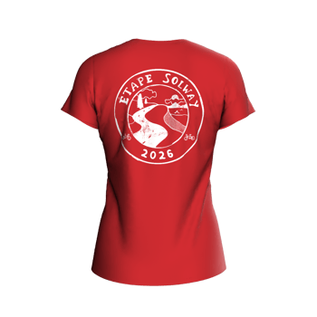 Product view dalbeattiecommunityinitiative Women's cut 
Etape Solway 2026 
White Logo Tee